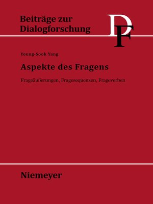 cover image of Aspekte des Fragens